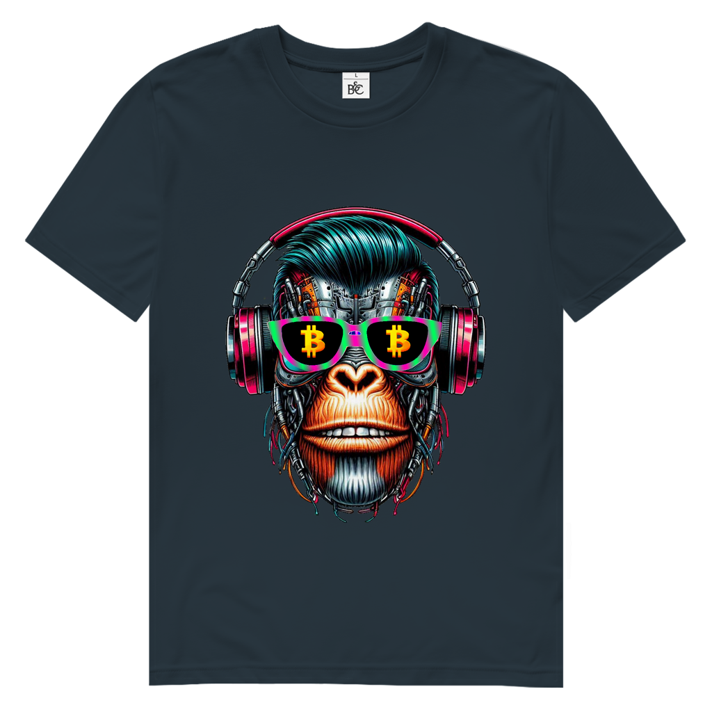 Herren Premium Bio T-Shirt Monkey Star