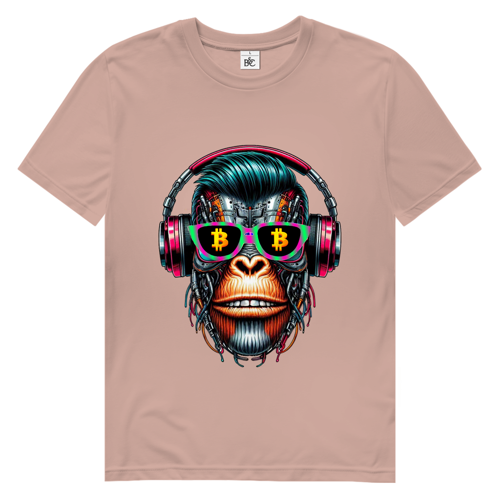Herren Premium Bio T-Shirt Monkey Star