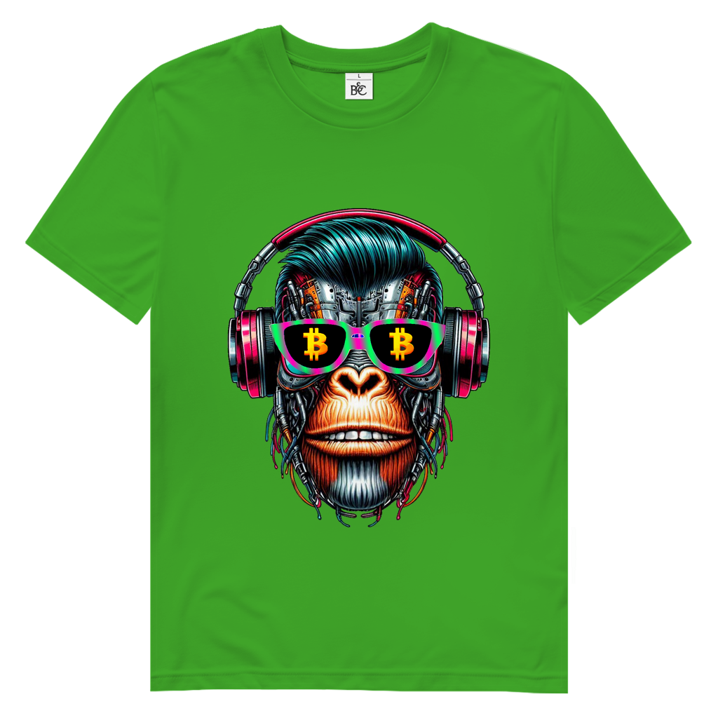 Herren Premium Bio T-Shirt Monkey Star