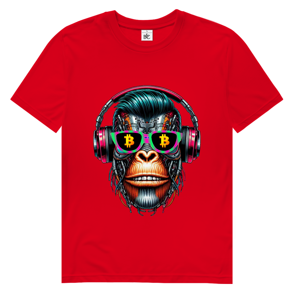 Herren Premium Bio T-Shirt Monkey Star