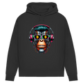 Damen Premium Bio Hoodie Monkey Star