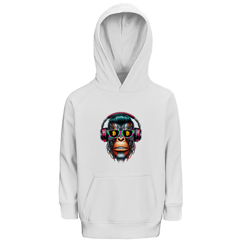 Kinder Premium Bio Hoodie Monkey Star