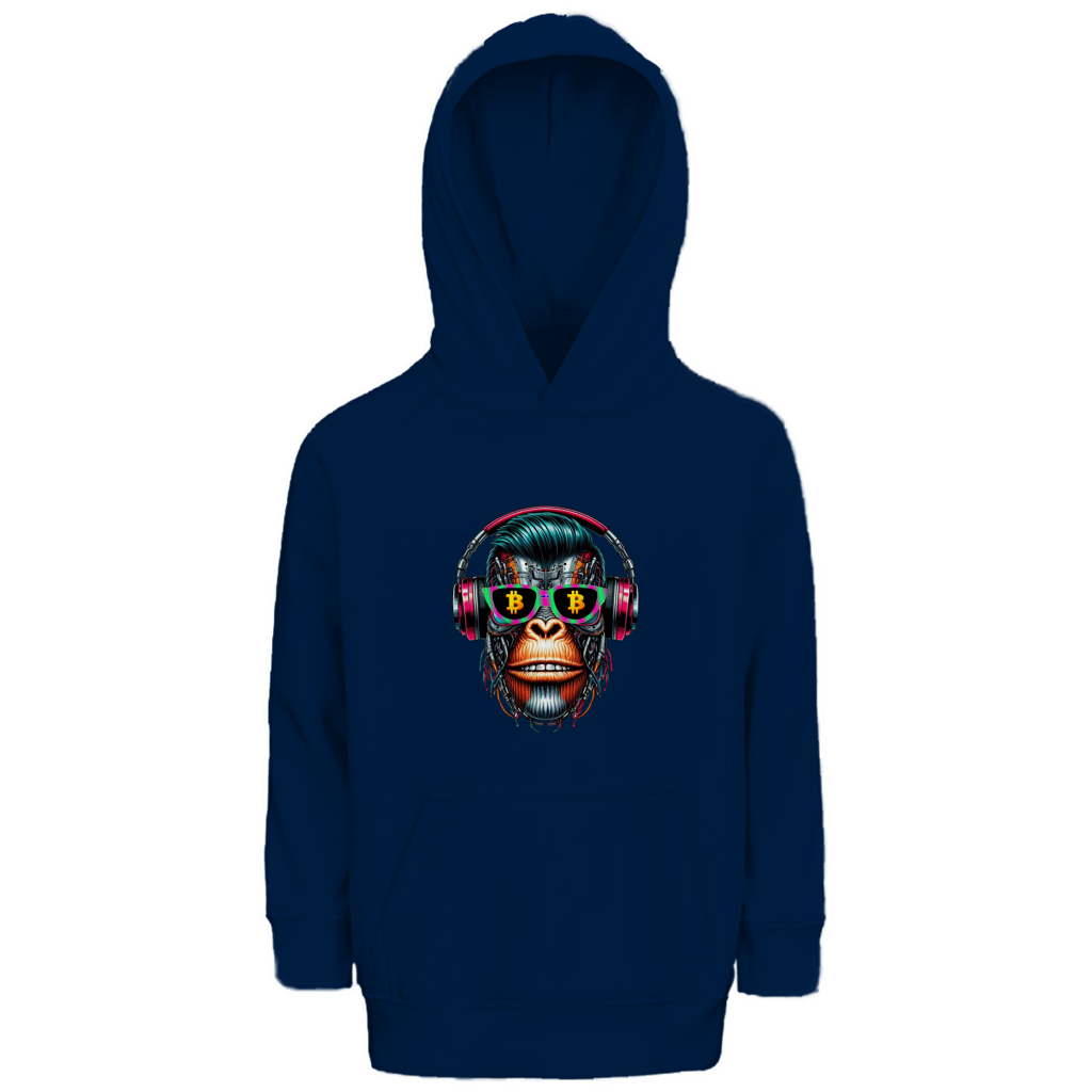 Kinder Premium Bio Hoodie Monkey Star