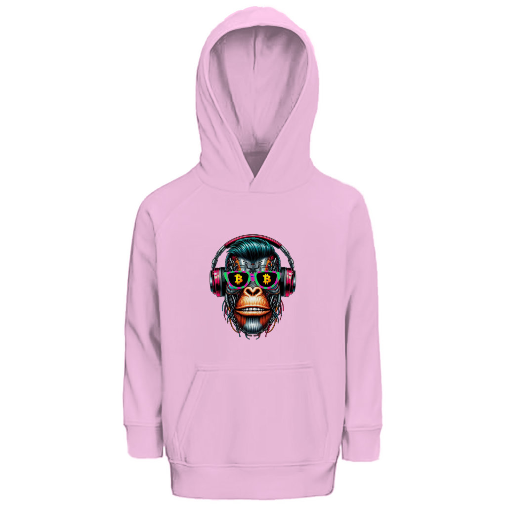 Kinder Premium Bio Hoodie Monkey Star