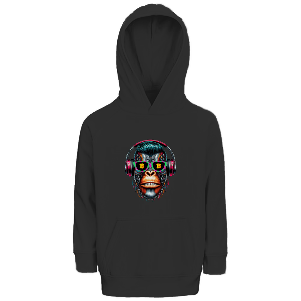 Kinder Premium Bio Hoodie Monkey Star