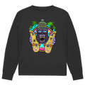 Herren Premium Bio Sweatshirt Monky Skateboard