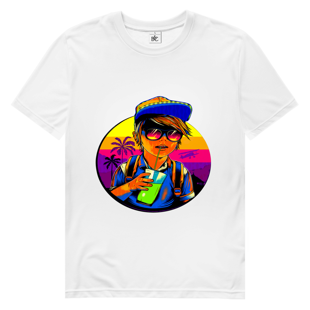 Herren Premium Bio T-Shirt Boy with drink