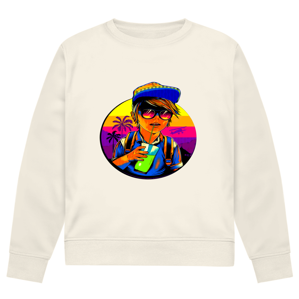 Herren Premium Bio Sweatshirt Boy with drink