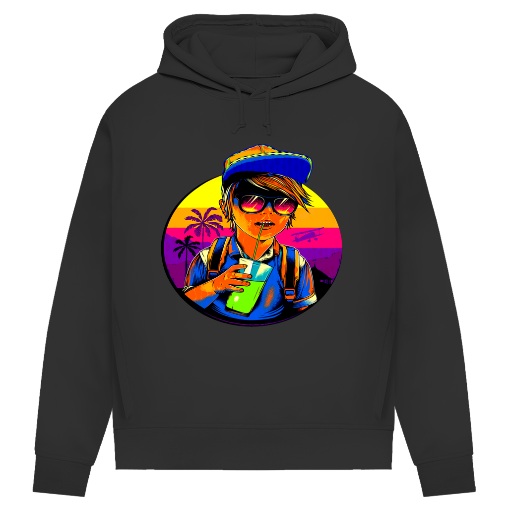 Damen Premium Bio Hoodie Boy with drink