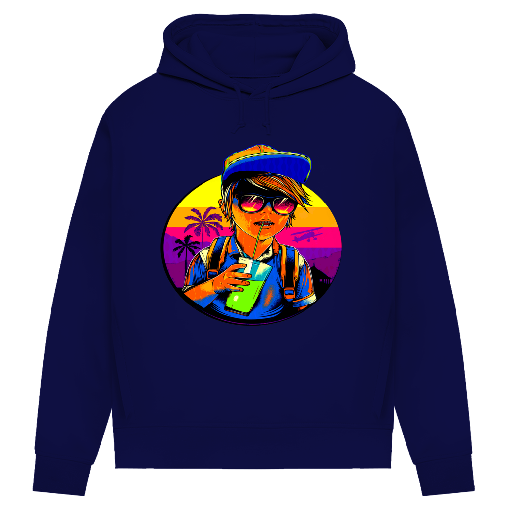 Damen Premium Bio Hoodie Boy with drink