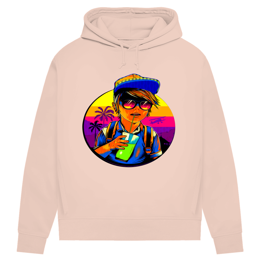 Damen Premium Bio Hoodie Boy with drink