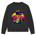 Damen Premium Bio Sweatshirt Boy with drink