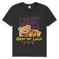 Herren Premium Bio T-Shirt Bear Lucky