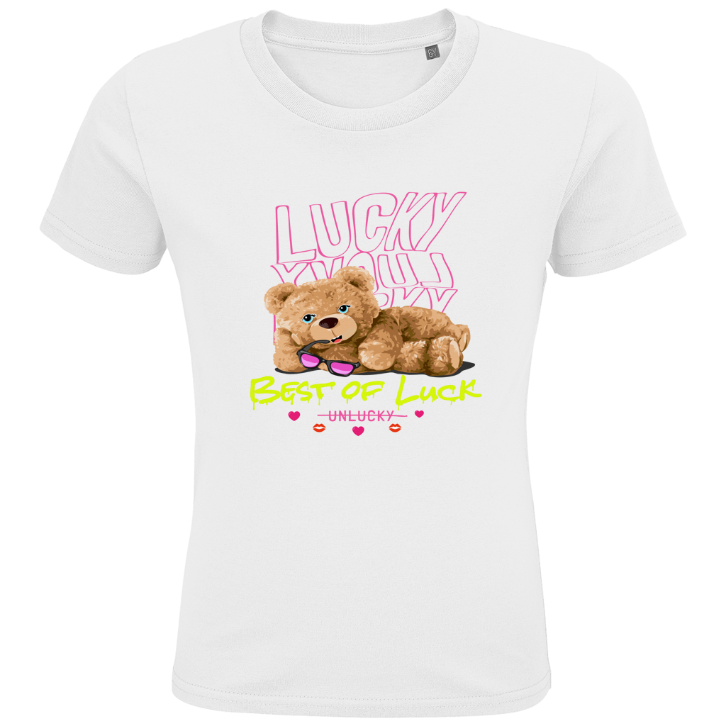 Kids Premium Bio T-Shirt Bear Lucky