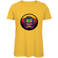 Damen Premium Bio T-Shirt Monkey with Sunglasses