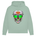 Damen Premium Bio Hoodie Totenkopf Superstar