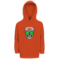 Kinder Premium Bio Hoodie Totenkopf Superstar