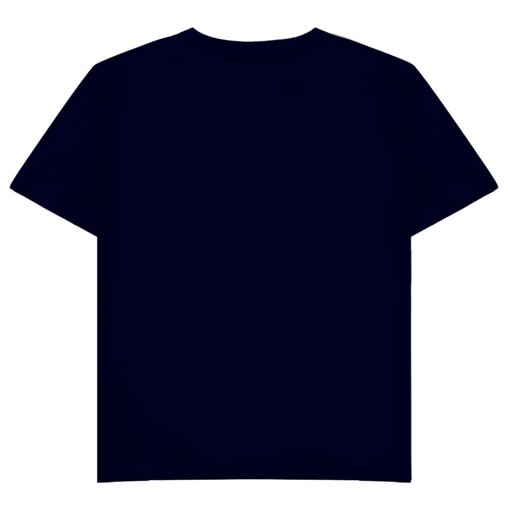 Damen Basic V-Neck T-Shirt Monkey with Headset