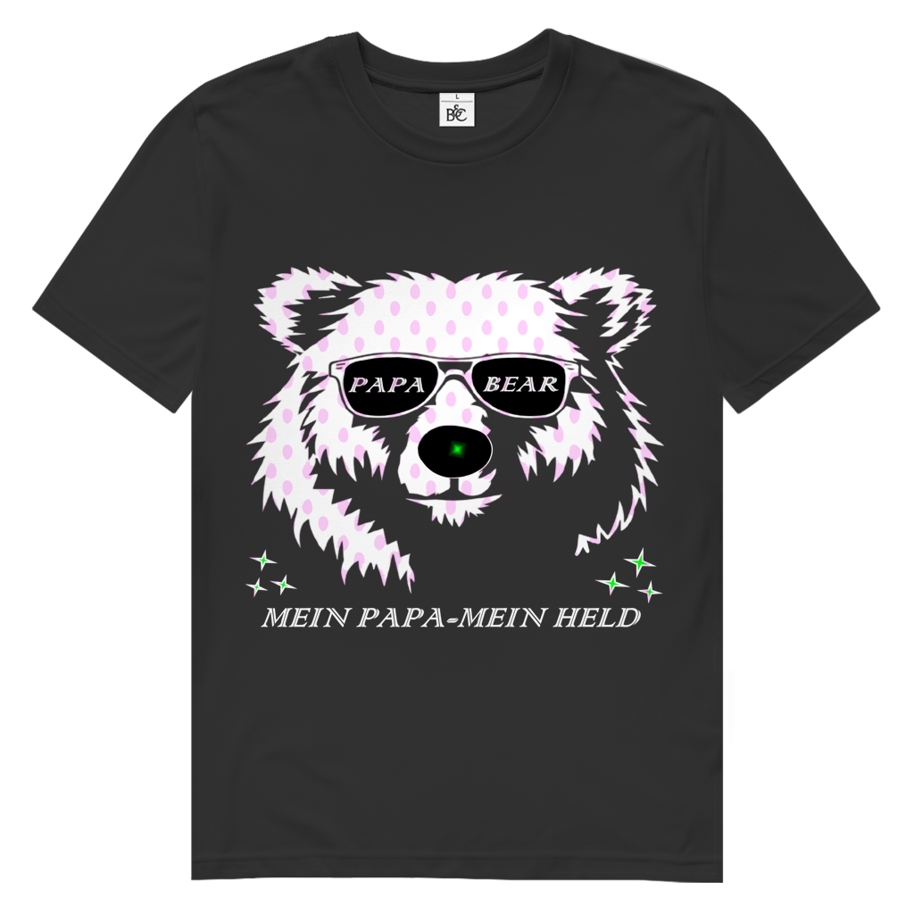 Herren Premium Bio T-Shirt PAPA BEAR