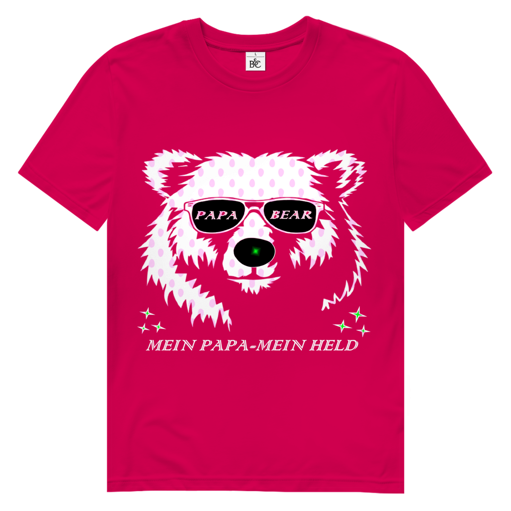 Herren Premium Bio T-Shirt PAPA BEAR