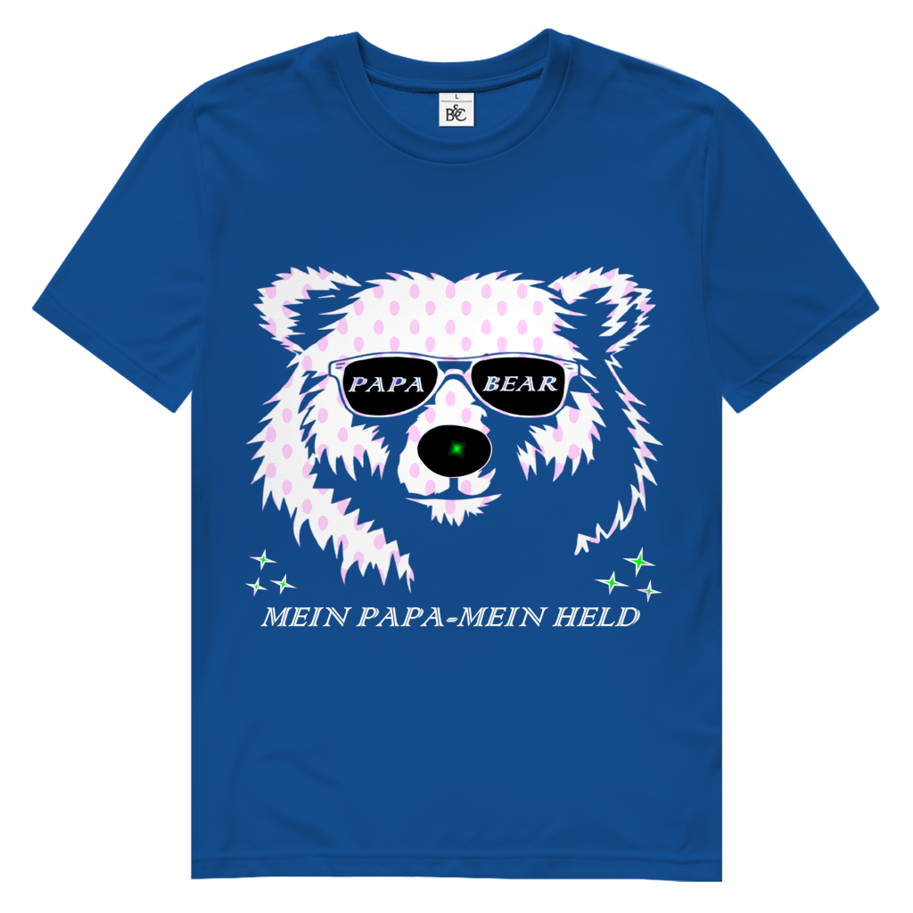 Herren Premium Bio T-Shirt PAPA BEAR