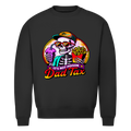 Herren Premium Bio Sweatshirt Skelett Dad Tax