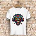 Herren Premium Bio T-Shirt Crypto Skull