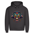 Herren Premium Bio Hoodie Crypto Skull