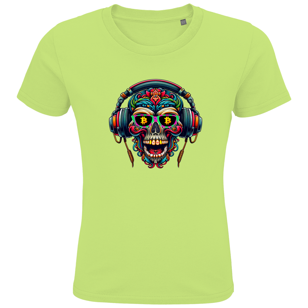 Kids Premium Bio T-Shirt Crypto Skull