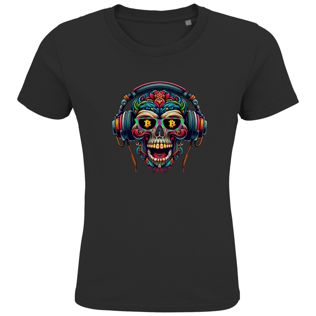 Kids Premium Bio T-Shirt Crypto Skull