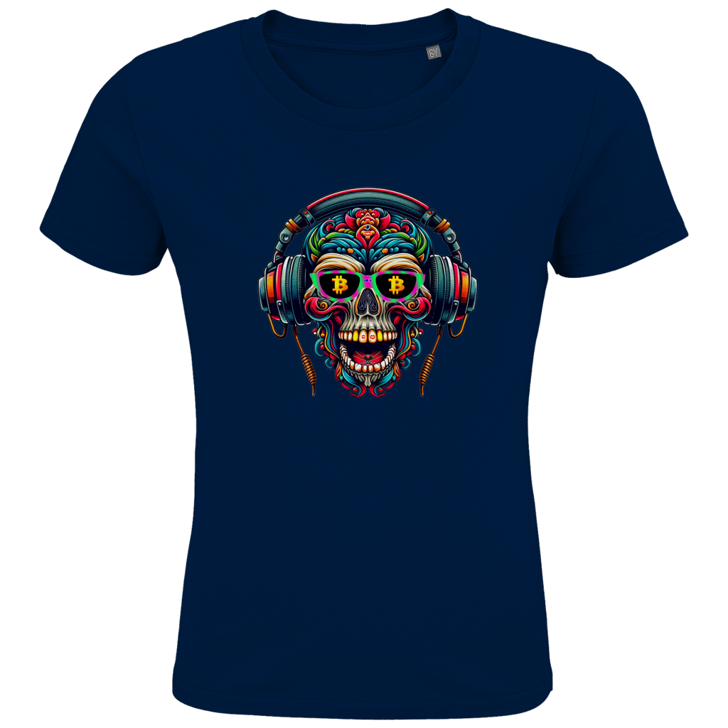 Kids Premium Bio T-Shirt Crypto Skull