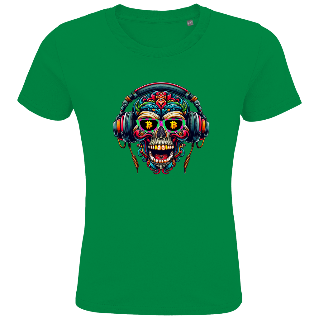 Kids Premium Bio T-Shirt Crypto Skull