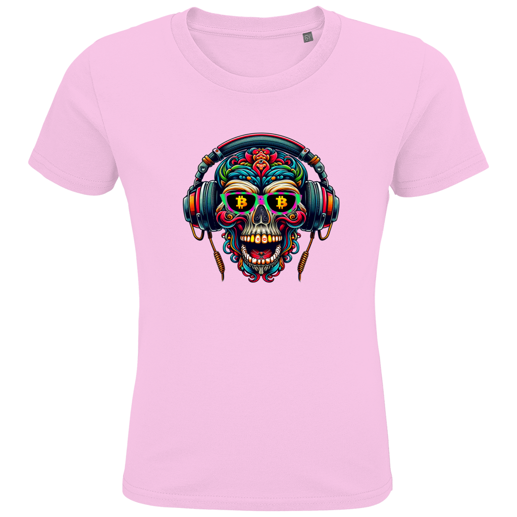Kids Premium Bio T-Shirt Crypto Skull