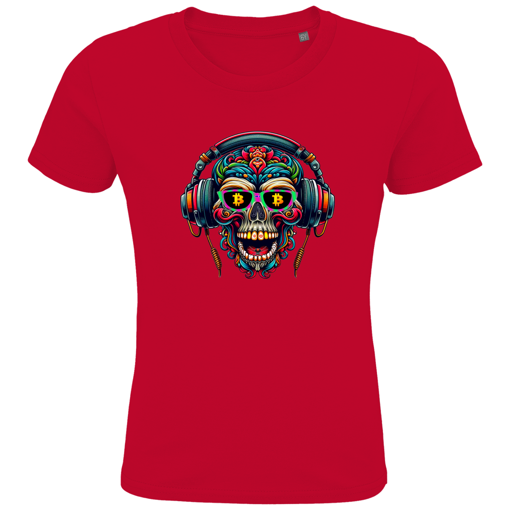 Kids Premium Bio T-Shirt Crypto Skull