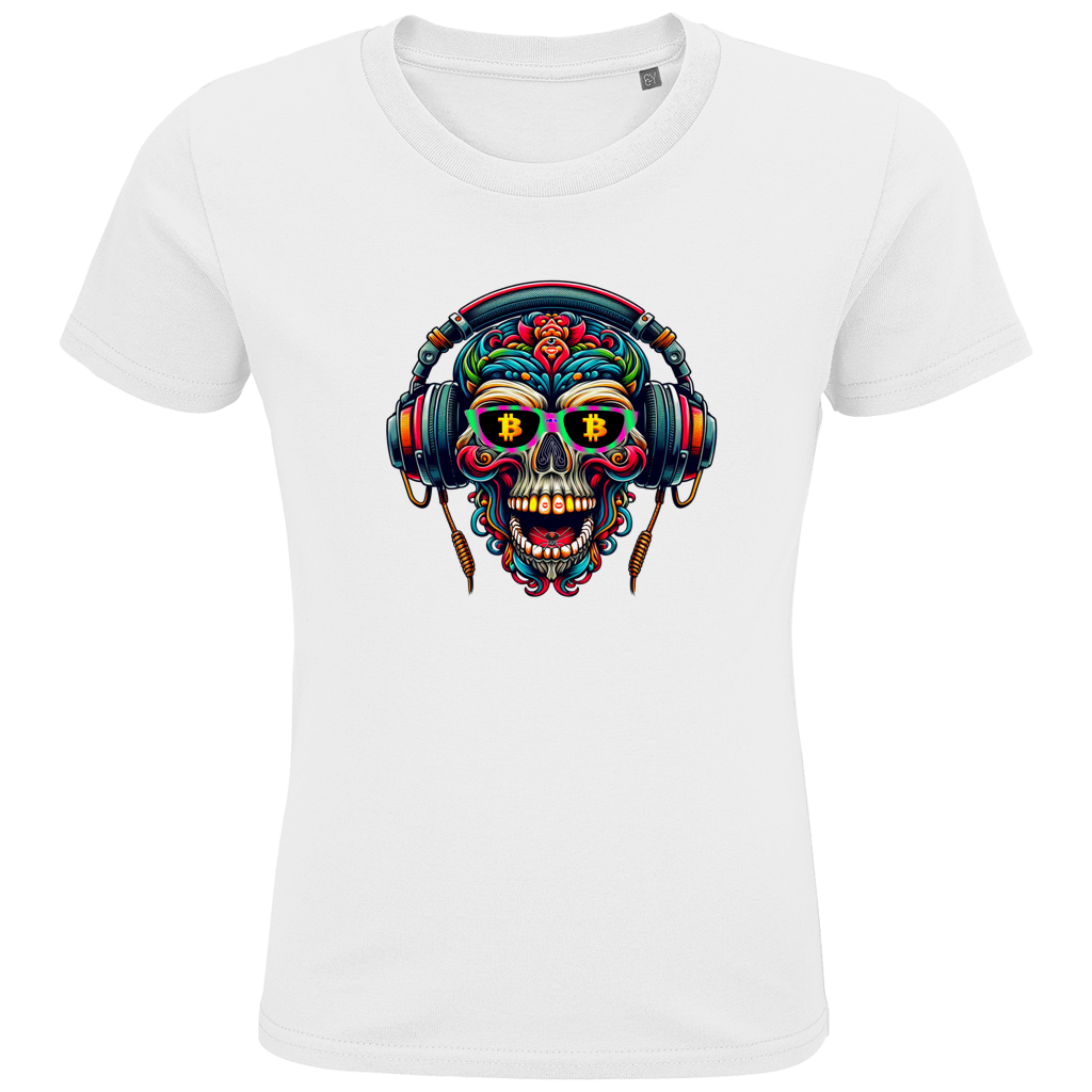 Kids Premium Bio T-Shirt Crypto Skull