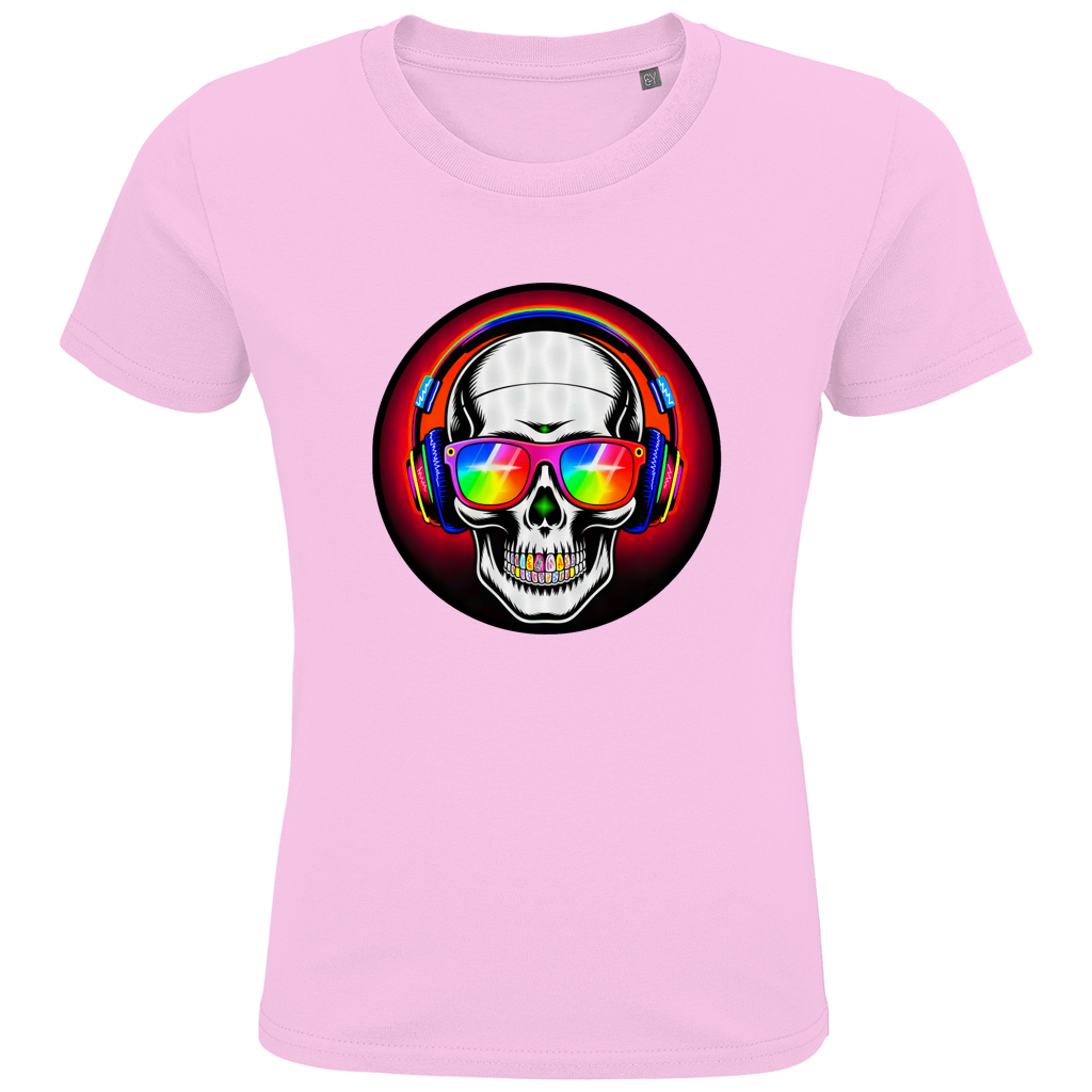 Kids Premium Bio T-Shirt Discoteka Skull