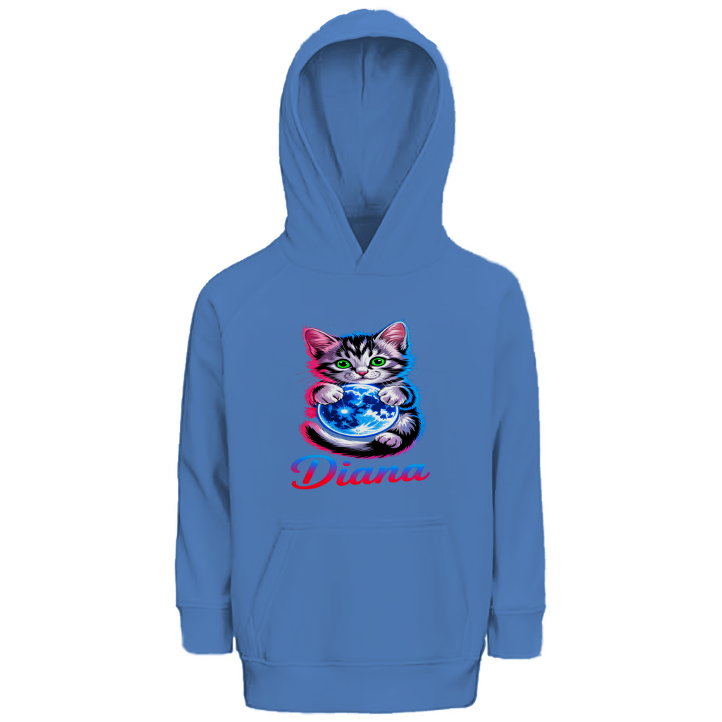 Kinder Premium Bio Hoodie Katze Diana