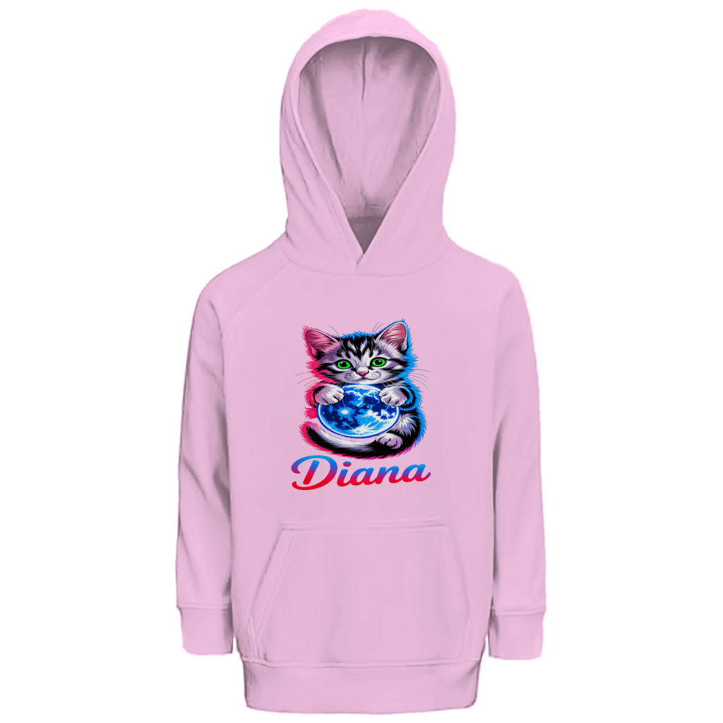 Kinder Premium Bio Hoodie Katze Diana