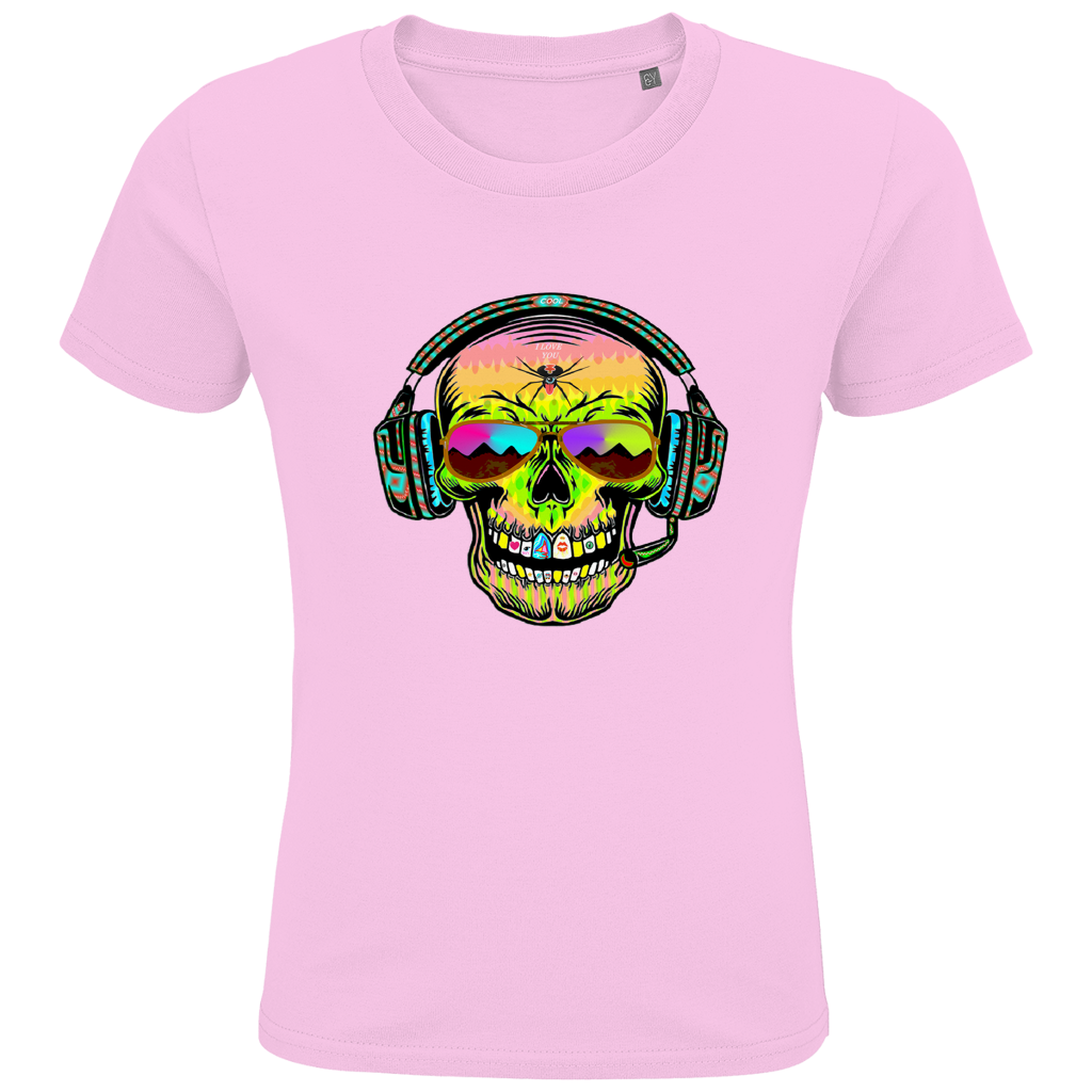 Kids Premium Bio T-Shirt Skull Musik