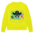 Damen Premium Bio Sweatshirt Superstar Skull Hollywood