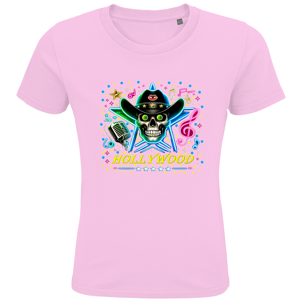 Kids Premium Bio T-Shirt Superstar Skull Hollywood