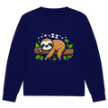 Herren Premium Bio Sweatshirt Faultier