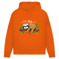 Damen Premium Bio Hoodie Faultier
