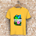 Herren Premium Bio T-Shirt Techno Butterfly