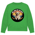 Herren Premium Bio Sweatshirt Me and my golden Retriever