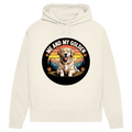 Damen Premium Bio Hoodie Me and my golden Retriever