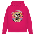 Damen Premium Bio Hoodie Good vibes only with dog
