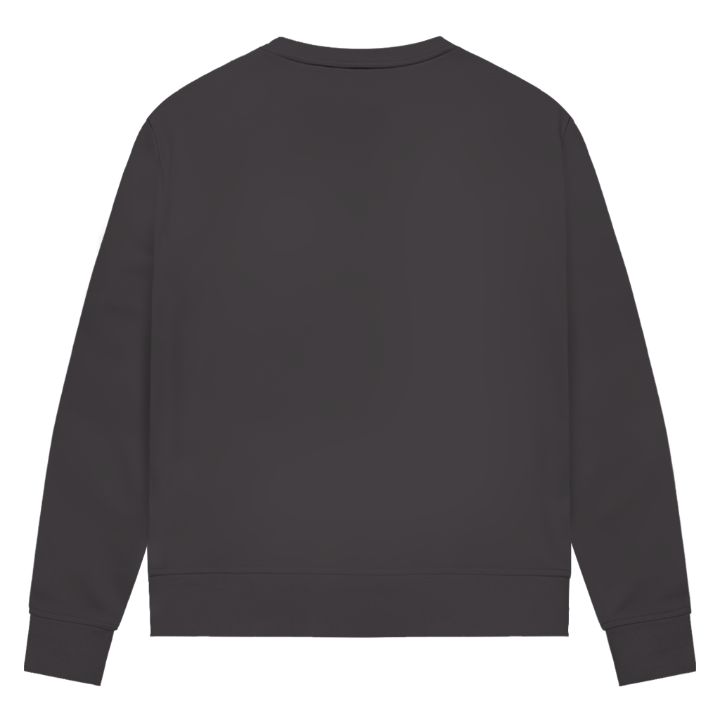 Damen Premium Bio Sweatshirt Good vibes only with dog
