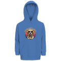 Kinder Premium Bio Hoodie Good vibes only with dog