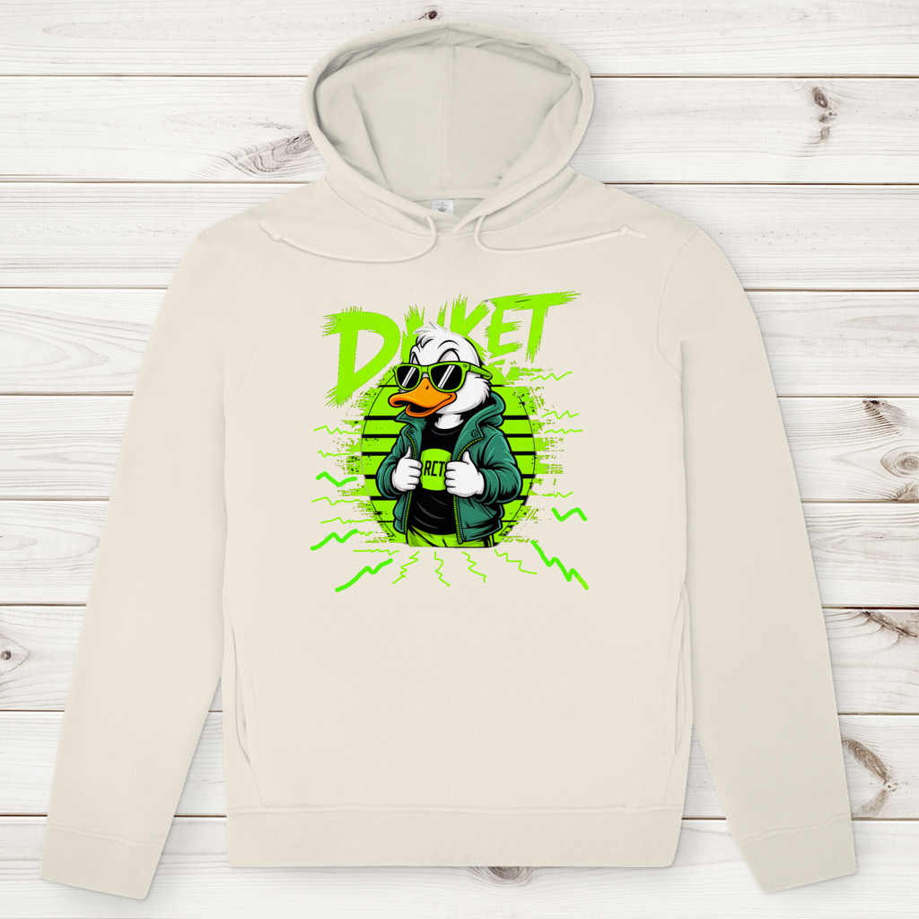 Herren Premium Bio Hoodie Ducket Hans